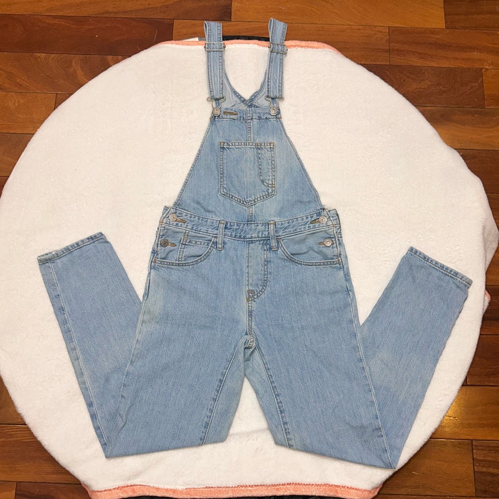 Levi's Classic Blue Denim Overalls